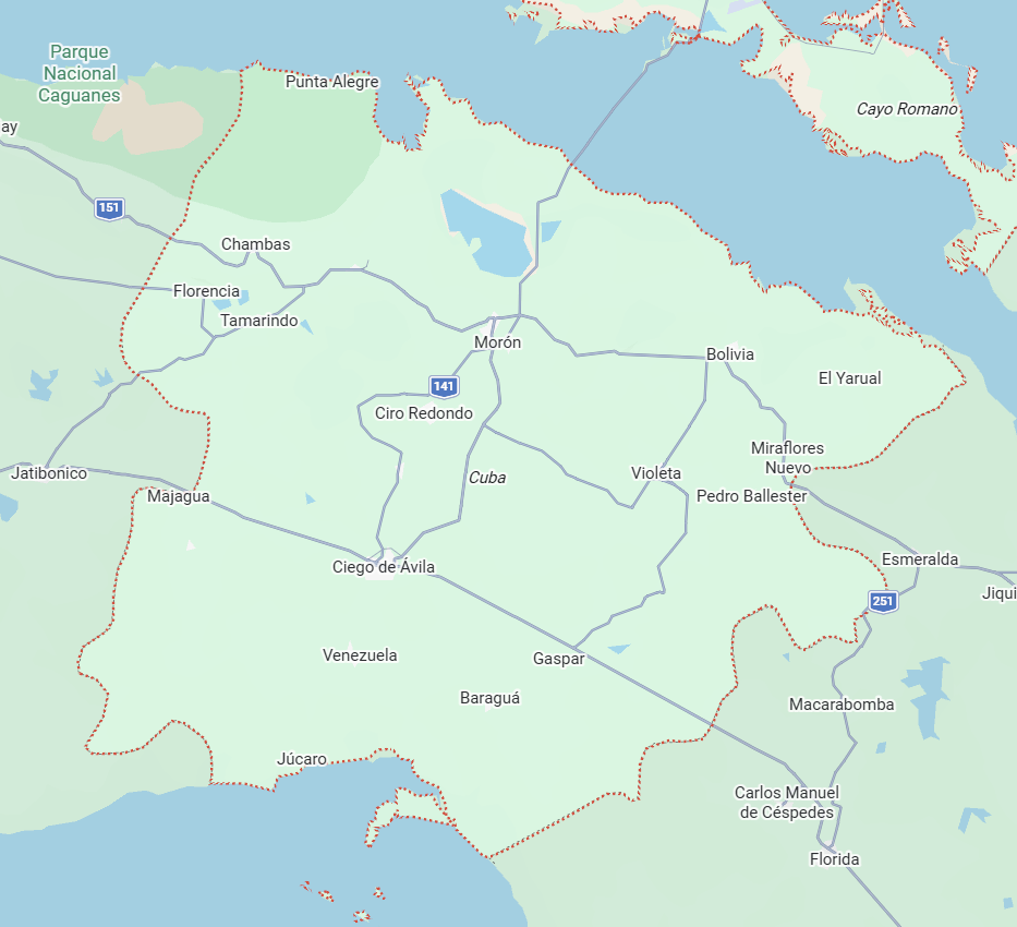 Mapa Ciego