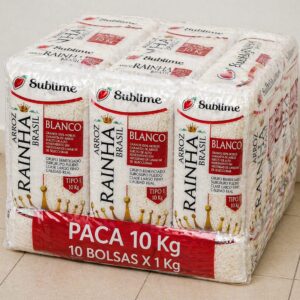 paca de bolsas de arroz rainha de 30kg