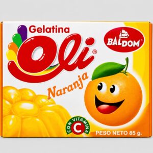 gelatina oli sabor naranja (85g/3oz)