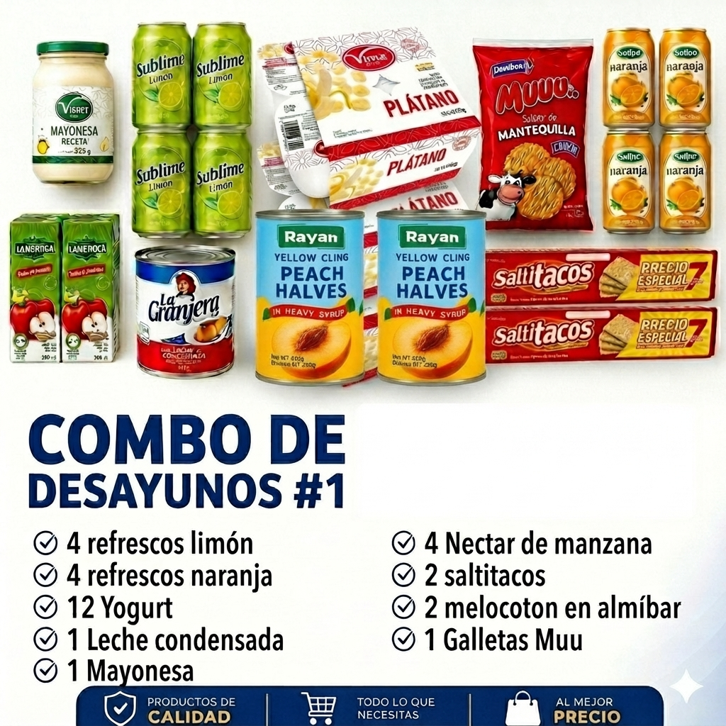 combo de desayunos #1 combo de desayunos #1