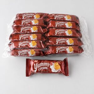 galletas yummy cream (12 u)