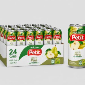 néctar sabor pera con vitamina c petit (330ml) por cajas (24u)