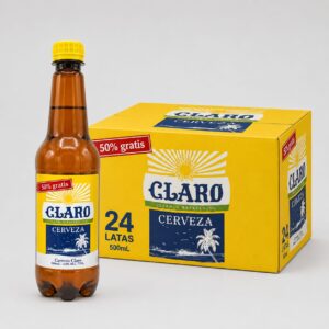 cerveza claro 500 ml